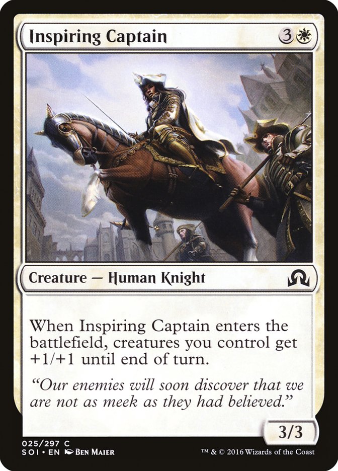 Inspiring Captain [Shadows over Innistrad] | Gear Gaming Bentonville