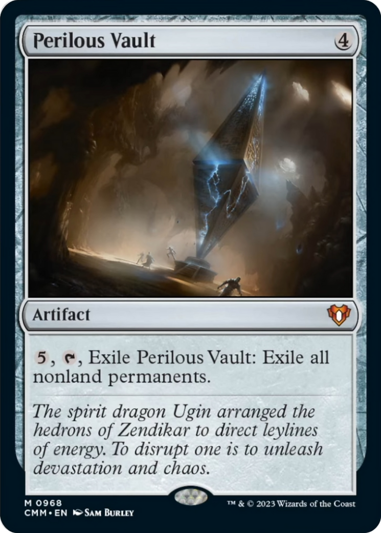 Perilous Vault [Commander Masters] | Gear Gaming Bentonville