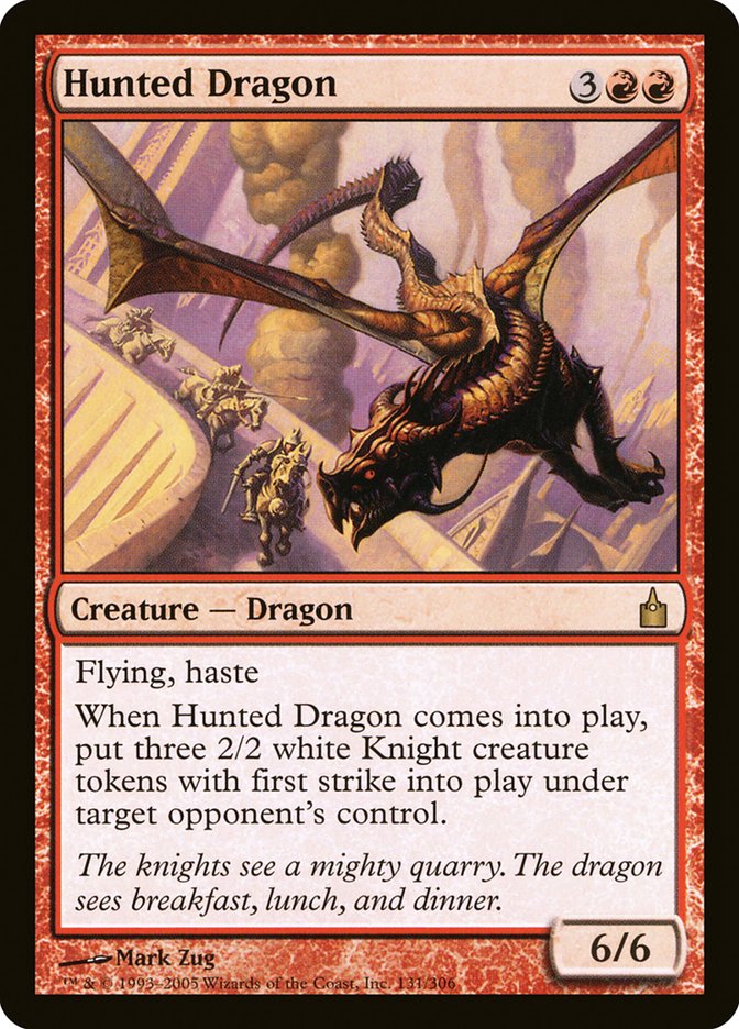 Hunted Dragon [Ravnica: City of Guilds] | Gear Gaming Bentonville