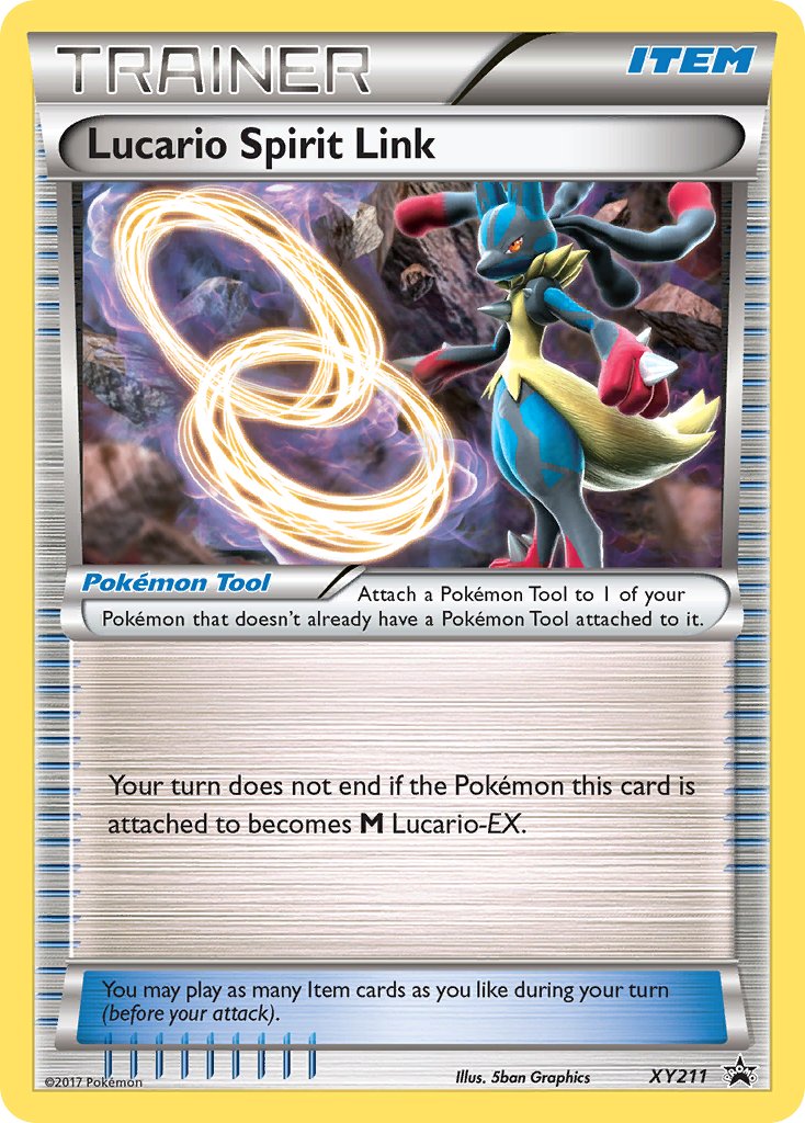 Lucario Spirit Link (XY211) [XY: Black Star Promos] | Gear Gaming Bentonville