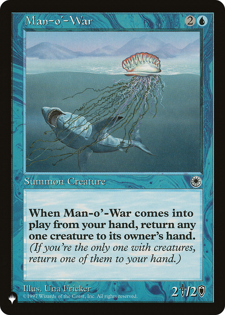 Man-o'-War (POR) [The List Reprints] | Gear Gaming Bentonville