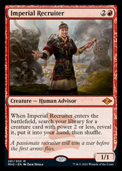 Imperial Recruiter (Foil Etched) [Modern Horizons 2] | Gear Gaming Bentonville