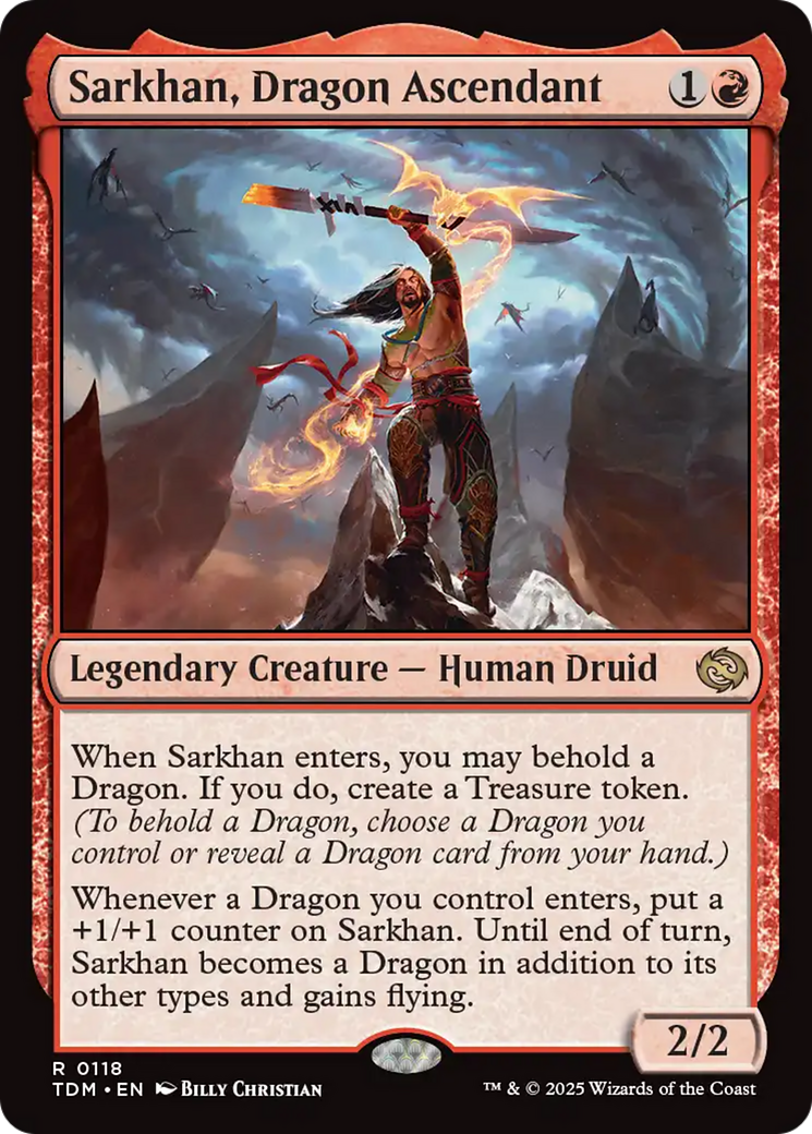 Sarkhan, Dragon Ascendant (118) [Tarkir: Dragonstorm] | Gear Gaming Bentonville