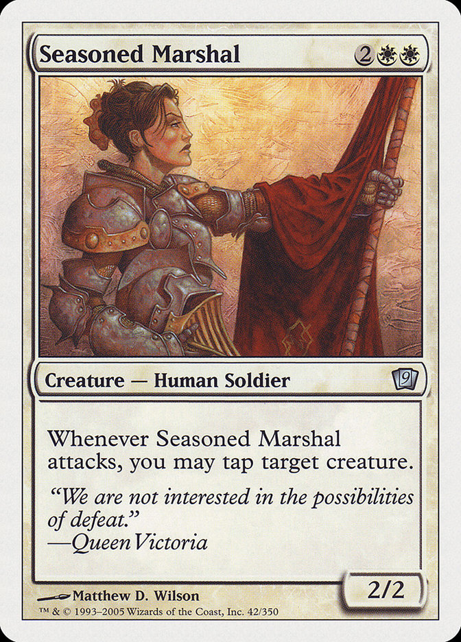 Seasoned Marshal [Ninth Edition] | Gear Gaming Bentonville