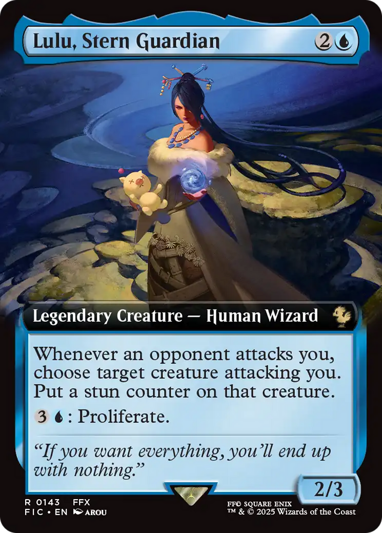 Lulu, Stern Guardian (Extended Art) [FINAL FANTASY Commander] | Gear Gaming Bentonville