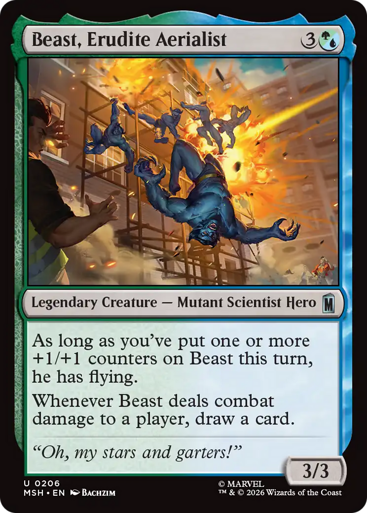 Beast, Erudite Aerialist [Marvel Super Heroes] | Gear Gaming Bentonville