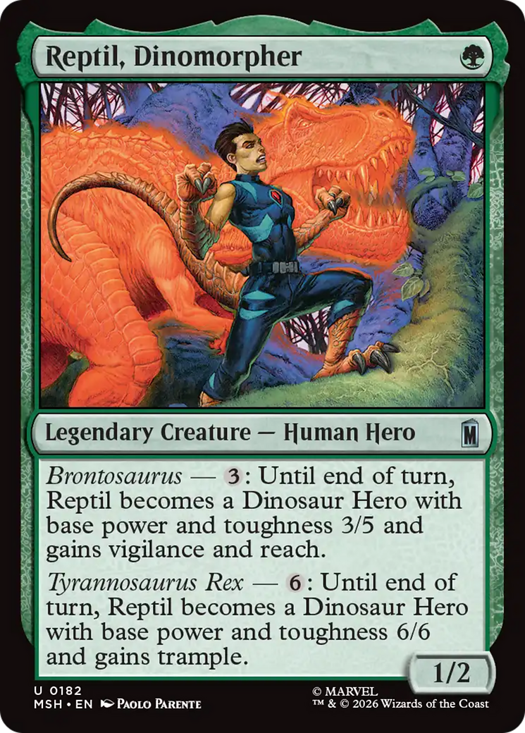 Reptil, Dinomorpher [Marvel Super Heroes] | Gear Gaming Bentonville