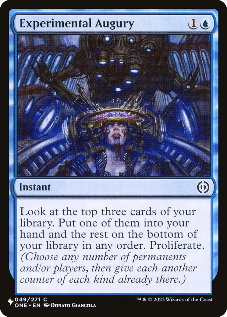 Experimental Augury [The List Reprints] | Gear Gaming Bentonville