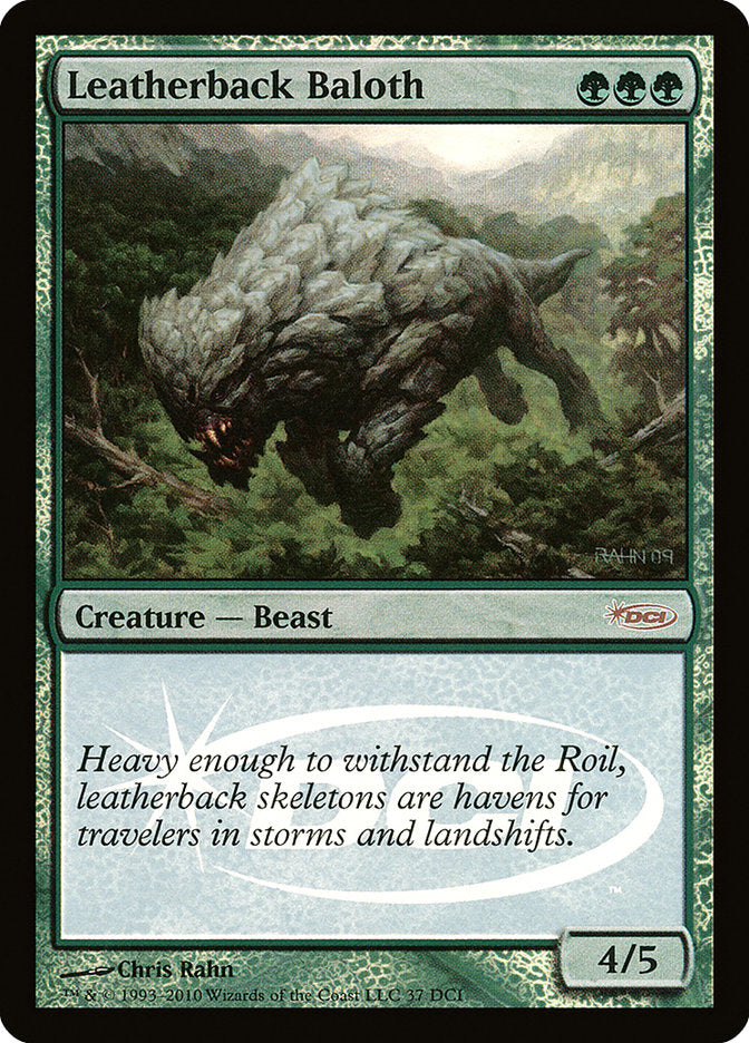 Leatherback Baloth [Wizards Play Network 2010] | Gear Gaming Bentonville