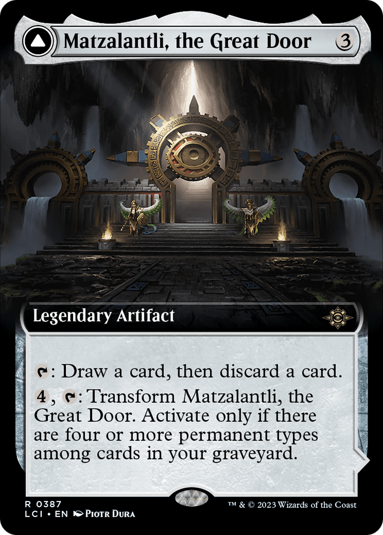 Matzalantli, the Great Door // The Core (Extended Art) [The Lost Caverns of Ixalan] | Gear Gaming Bentonville