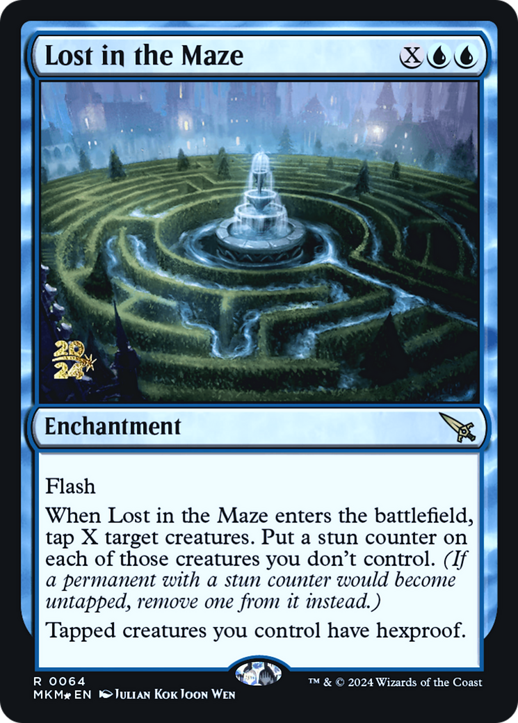 Lost in the Maze [Murders at Karlov Manor Prerelease Promos] | Gear Gaming Bentonville