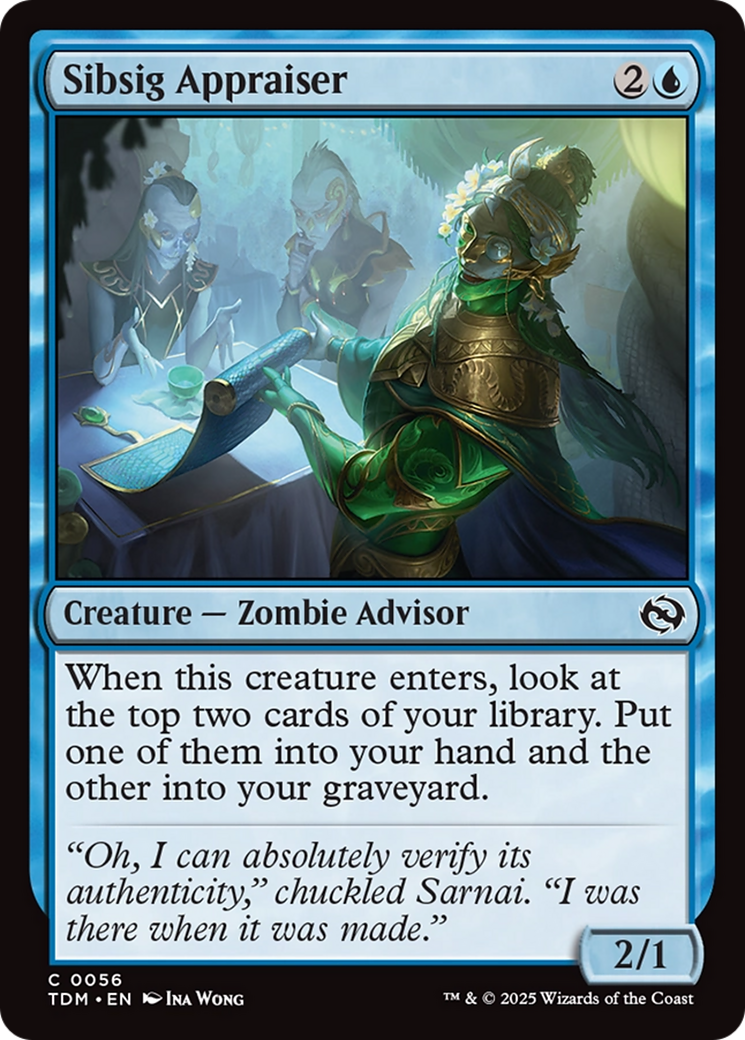 Sibsig Appraiser [Tarkir: Dragonstorm] | Gear Gaming Bentonville