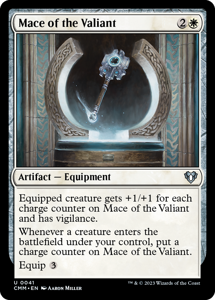 Mace of the Valiant [Commander Masters] | Gear Gaming Bentonville