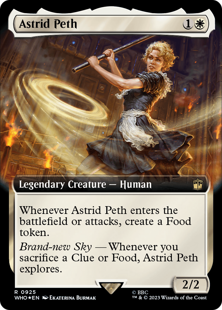 Astrid Peth (Extended Art) (Surge Foil) [Doctor Who] | Gear Gaming Bentonville