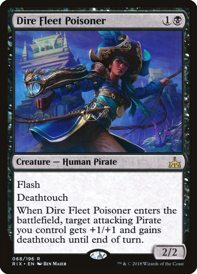 Dire Fleet Poisoner [Rivals of Ixalan] | Gear Gaming Bentonville
