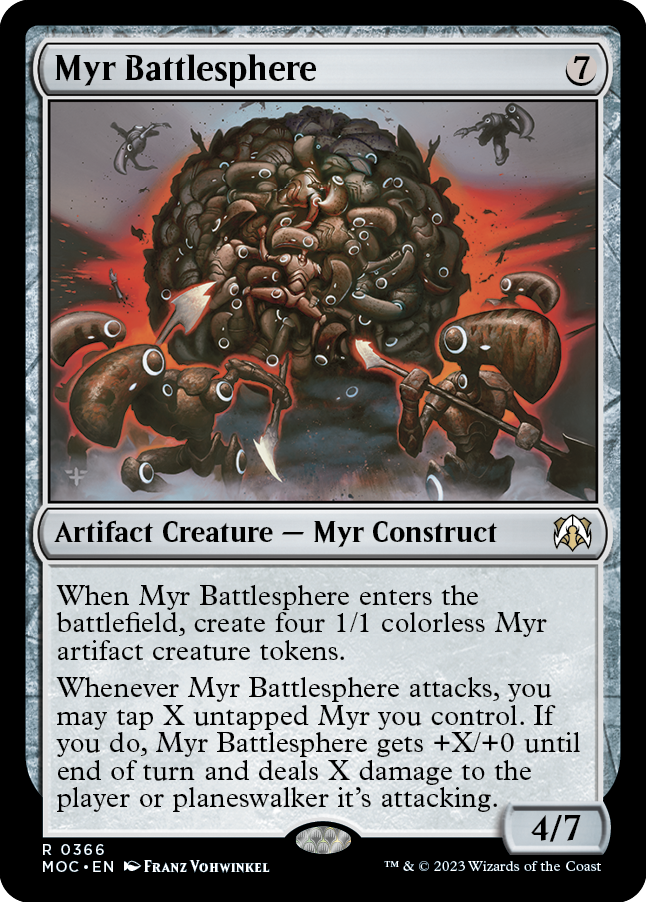 Myr Battlesphere [March of the Machine Commander] | Gear Gaming Bentonville