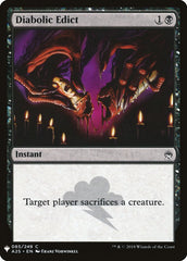 Diabolic Edict [Mystery Booster] | Gear Gaming Bentonville