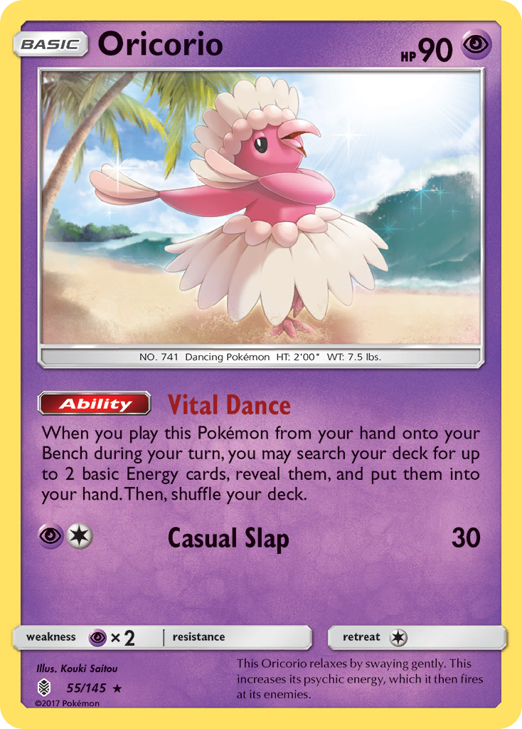 Oricorio (55/145) [Sun & Moon: Guardians Rising] | Gear Gaming Bentonville