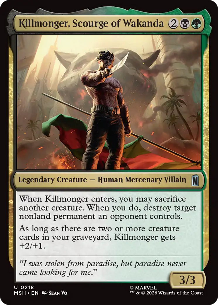 Killmonger, Scourge of Wakanda [Marvel Super Heroes] | Gear Gaming Bentonville