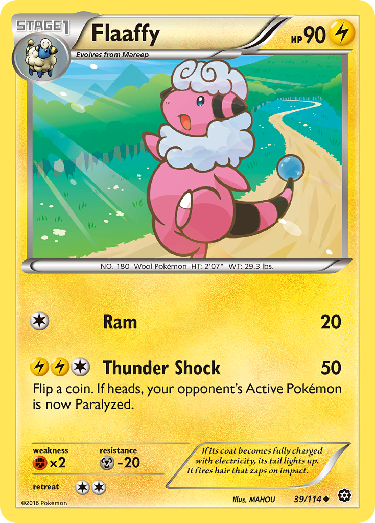 Flaaffy (39/114) [XY: Steam Siege] | Gear Gaming Bentonville