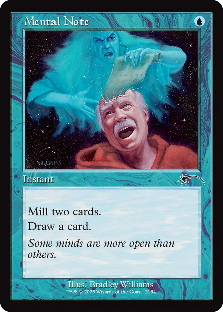 Mental Note (Retro Frame) [Secret Lair Drop Series] | Gear Gaming Bentonville