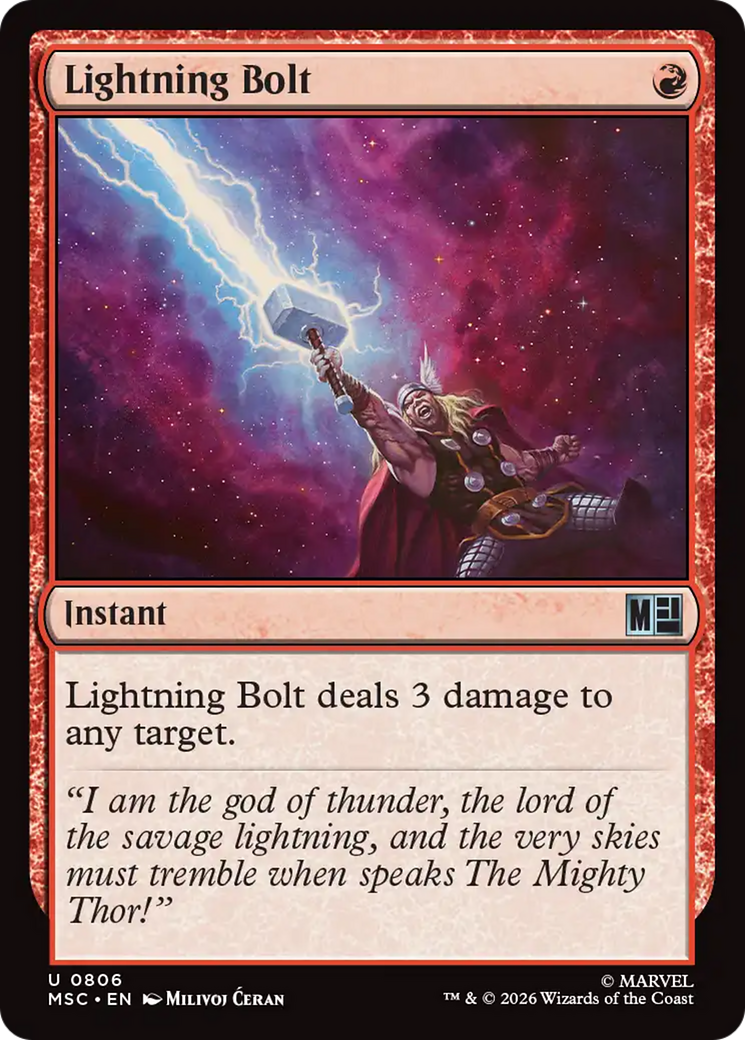 Lightning Bolt [Marvel Super Heroes Commander] | Gear Gaming Bentonville