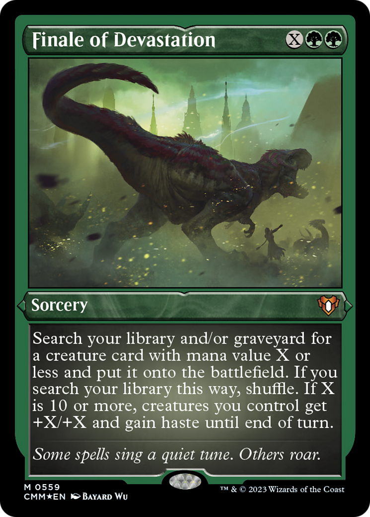 Finale of Devastation (Foil Etched) [Commander Masters] | Gear Gaming Bentonville