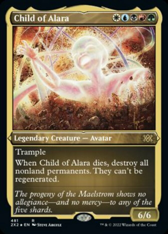 Child of Alara (Foil Etched) [Double Masters 2022] | Gear Gaming Bentonville