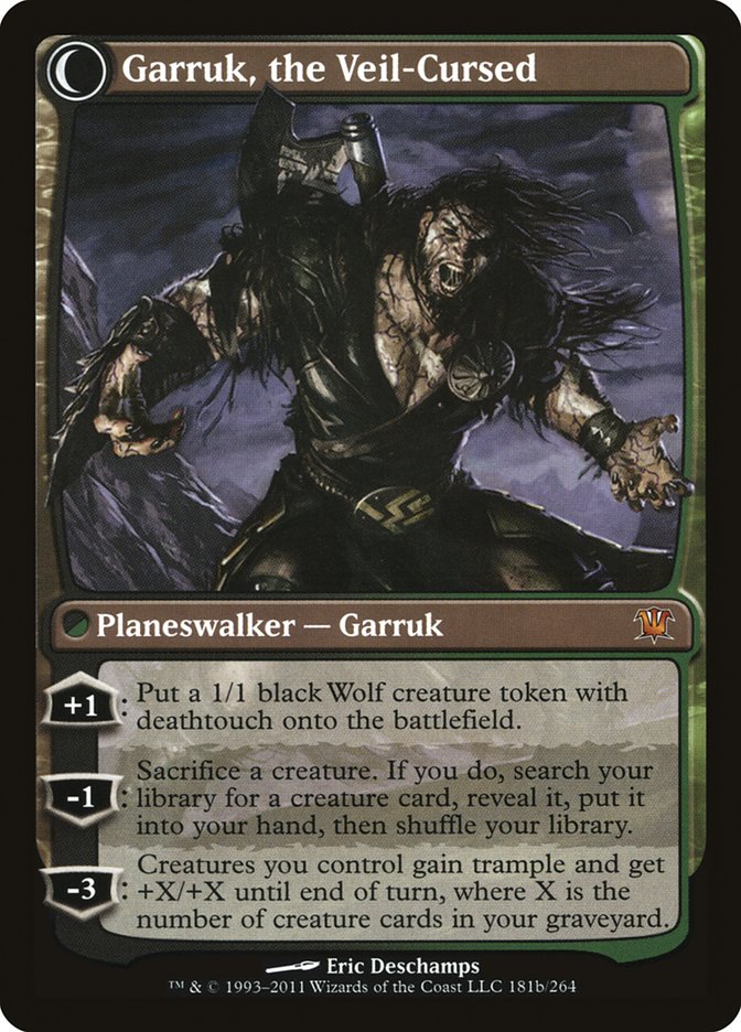 Garruk Relentless // Garruk, the Veil-Cursed [Innistrad] | Gear Gaming Bentonville