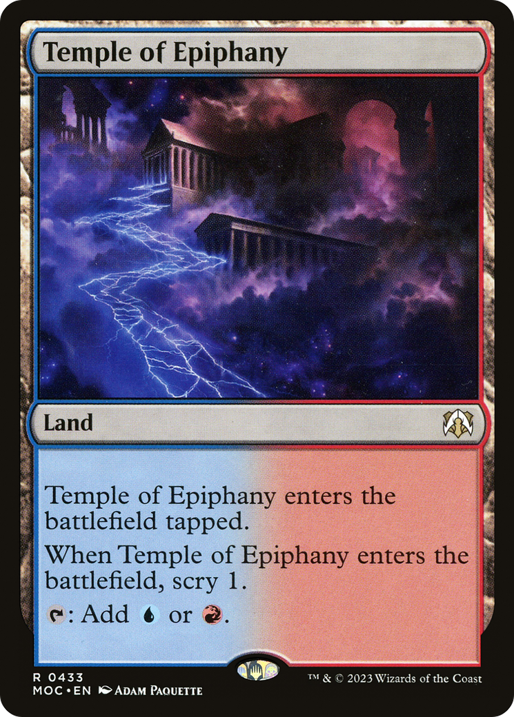 Temple of Epiphany [March of the Machine Commander] | Gear Gaming Bentonville