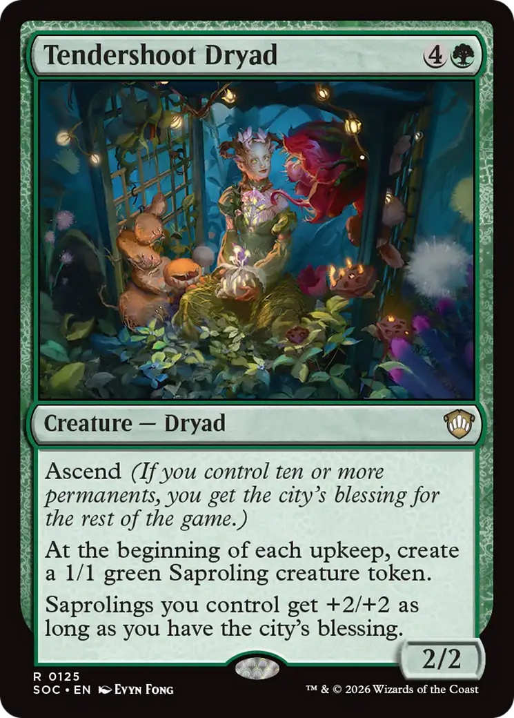 Tendershoot Dryad [Secrets of Strixhaven Commander] | Gear Gaming Bentonville