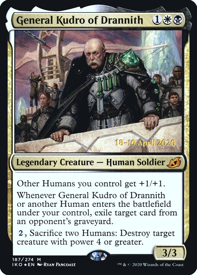 General Kudro of Drannith [Ikoria: Lair of Behemoths Prerelease Promos] | Gear Gaming Bentonville