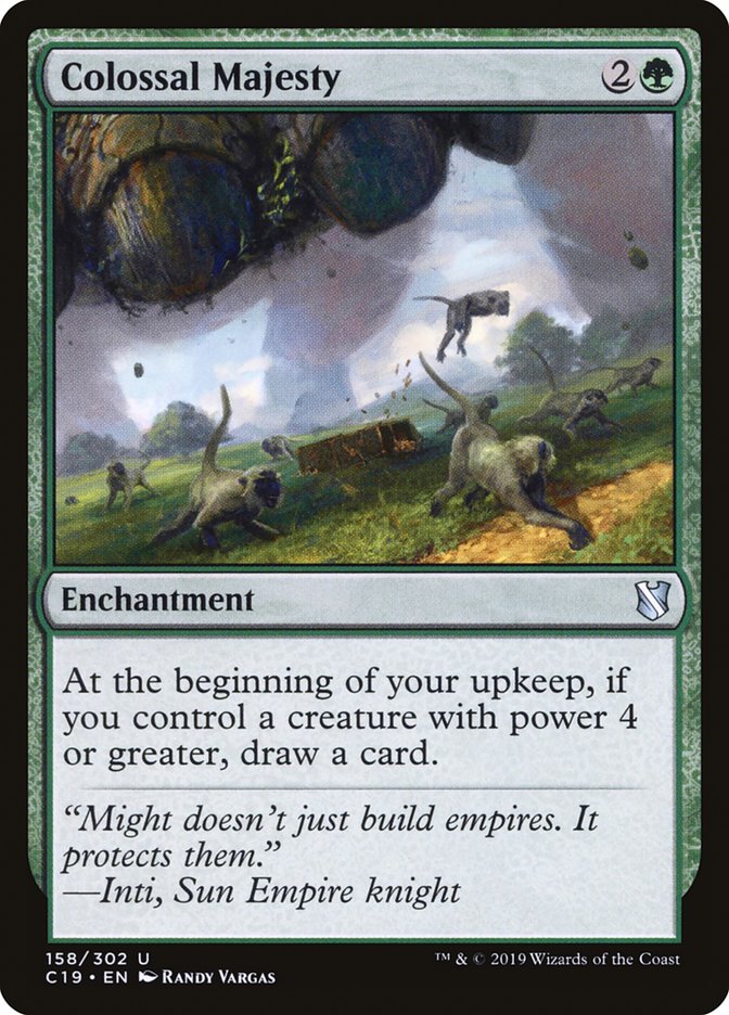 Colossal Majesty [Commander 2019] | Gear Gaming Bentonville