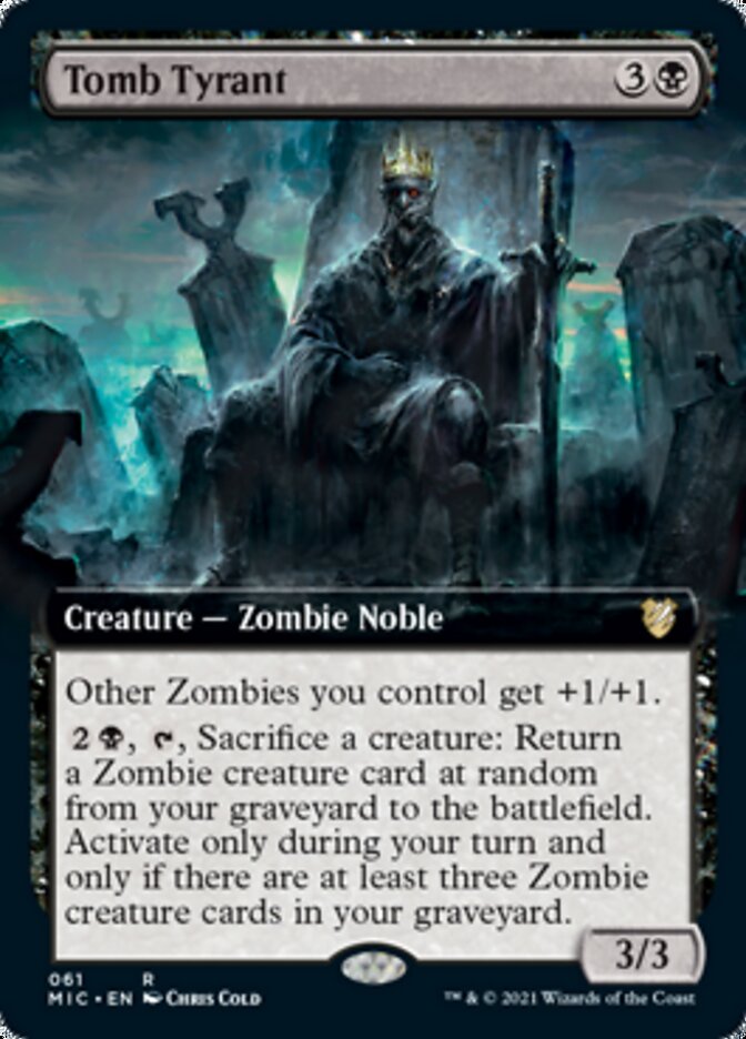 Tomb Tyrant (Extended Art) [Innistrad: Midnight Hunt Commander] | Gear Gaming Bentonville