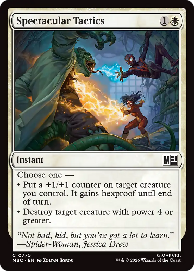 Spectacular Tactics [Marvel Super Heroes Commander] | Gear Gaming Bentonville