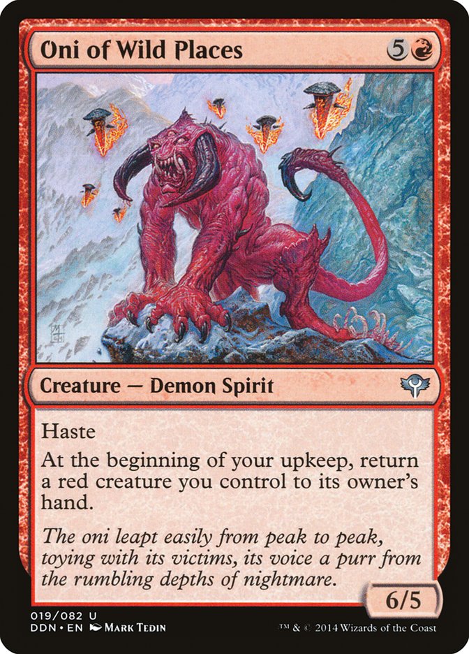 Oni of Wild Places [Duel Decks: Speed vs. Cunning] | Gear Gaming Bentonville