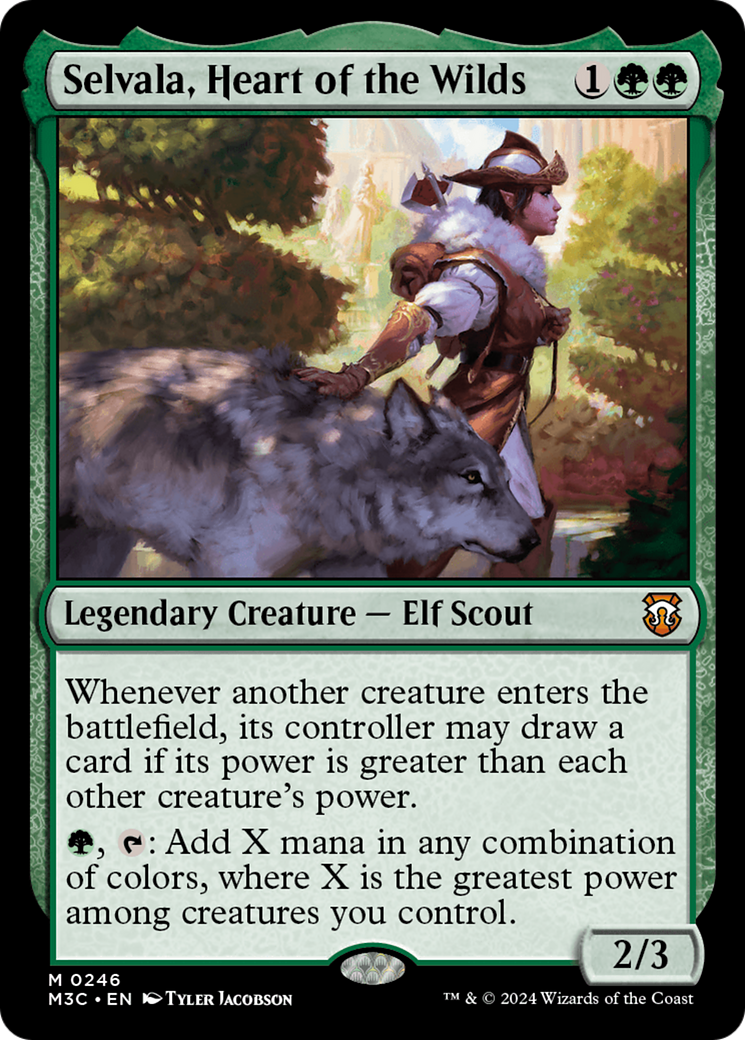 Selvala, Heart of the Wilds (Ripple Foil) [Modern Horizons 3 Commander] | Gear Gaming Bentonville