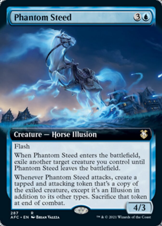 Phantom Steed (Extended Art) [Dungeons & Dragons: Adventures in the Forgotten Realms Commander] | Gear Gaming Bentonville