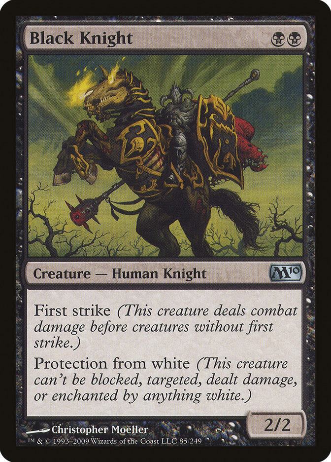 Black Knight [Magic 2010] | Gear Gaming Bentonville