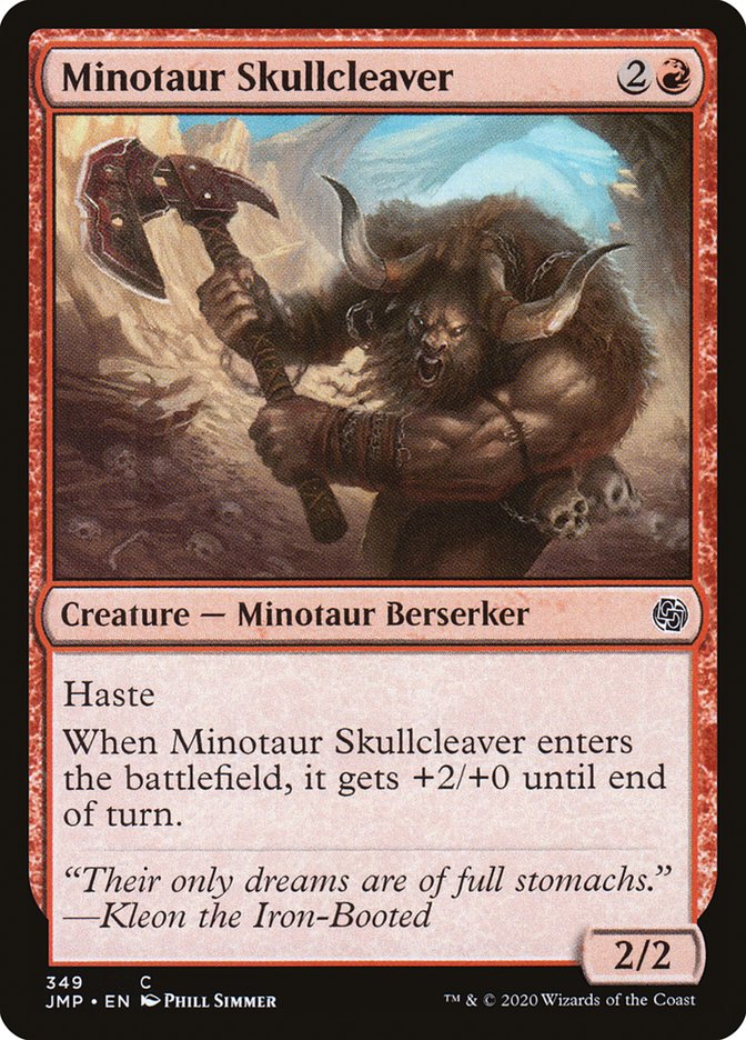 Minotaur Skullcleaver [Jumpstart] | Gear Gaming Bentonville