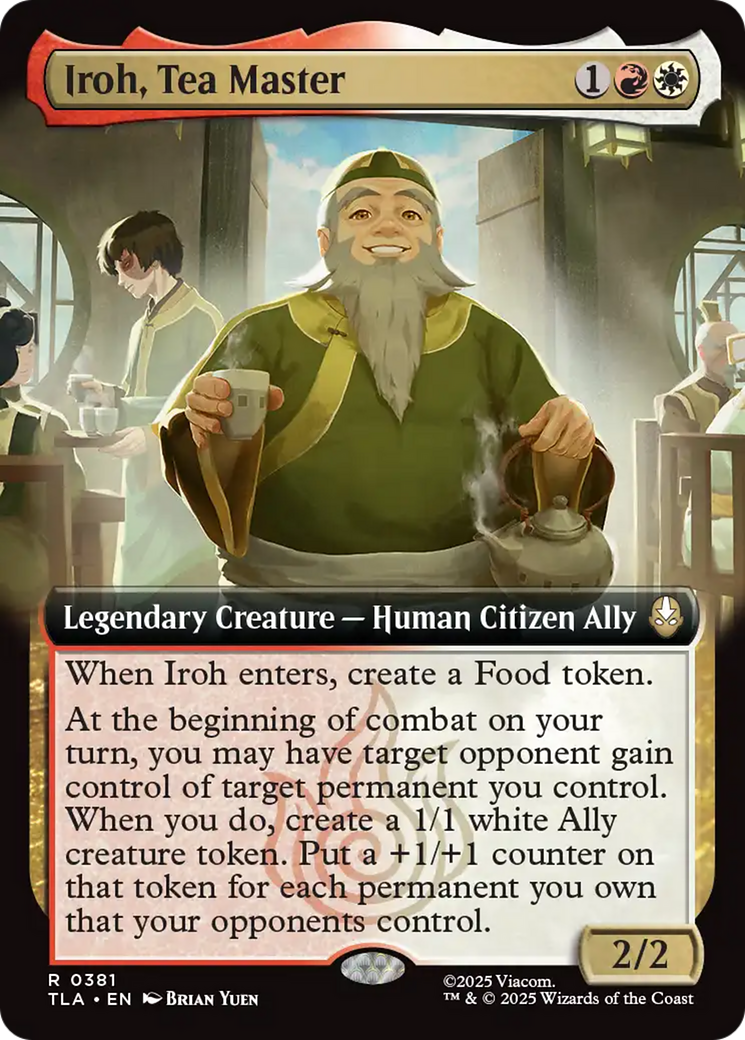 Iroh, Tea Master (Extended Art) [Avatar: The Last Airbender] | Gear Gaming Bentonville
