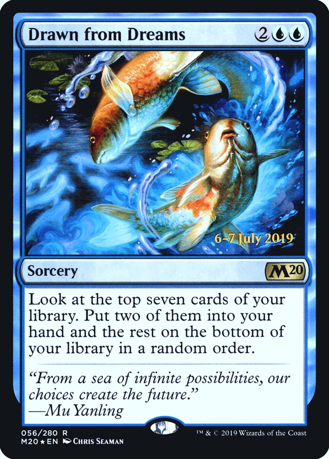 Drawn from Dreams [Core Set 2020 Prerelease Promos] | Gear Gaming Bentonville