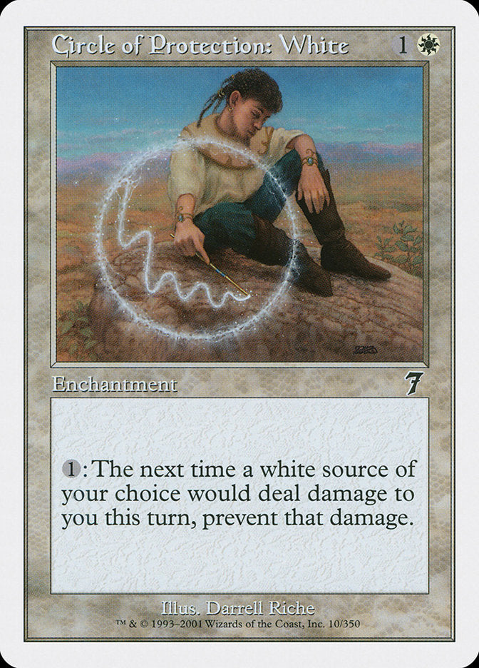 Circle of Protection: White [Seventh Edition] | Gear Gaming Bentonville