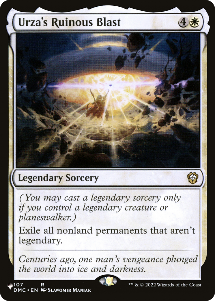 Urza's Ruinous Blast [Secret Lair: From Cute to Brute] | Gear Gaming Bentonville