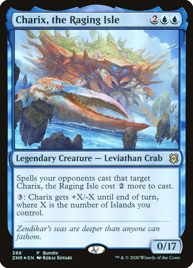 Charix, the Raging Isle (386) [Zendikar Rising Promos] | Gear Gaming Bentonville