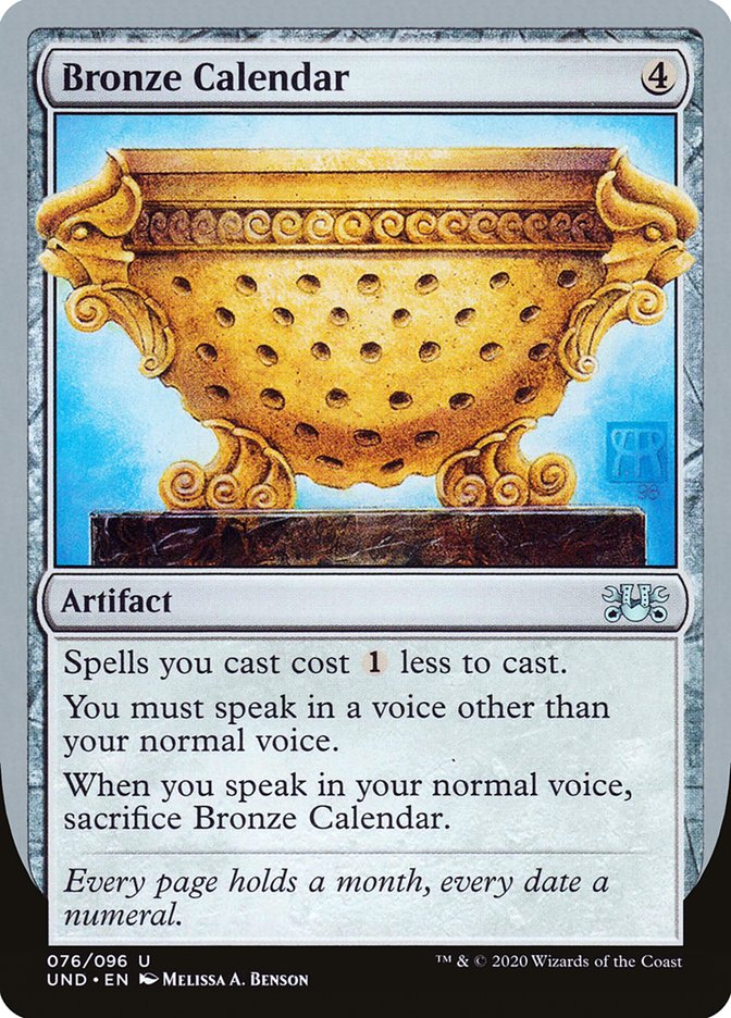 Bronze Calendar [Unsanctioned] | Gear Gaming Bentonville
