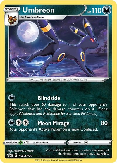 Umbreon (SWSH129) [Sword & Shield: Black Star Promos] | Gear Gaming Bentonville