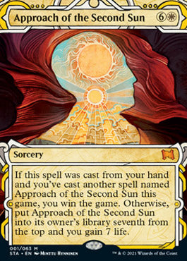 Approach of the Second Sun (Foil Etched) [Strixhaven: School of Mages Mystical Archive] | Gear Gaming Bentonville