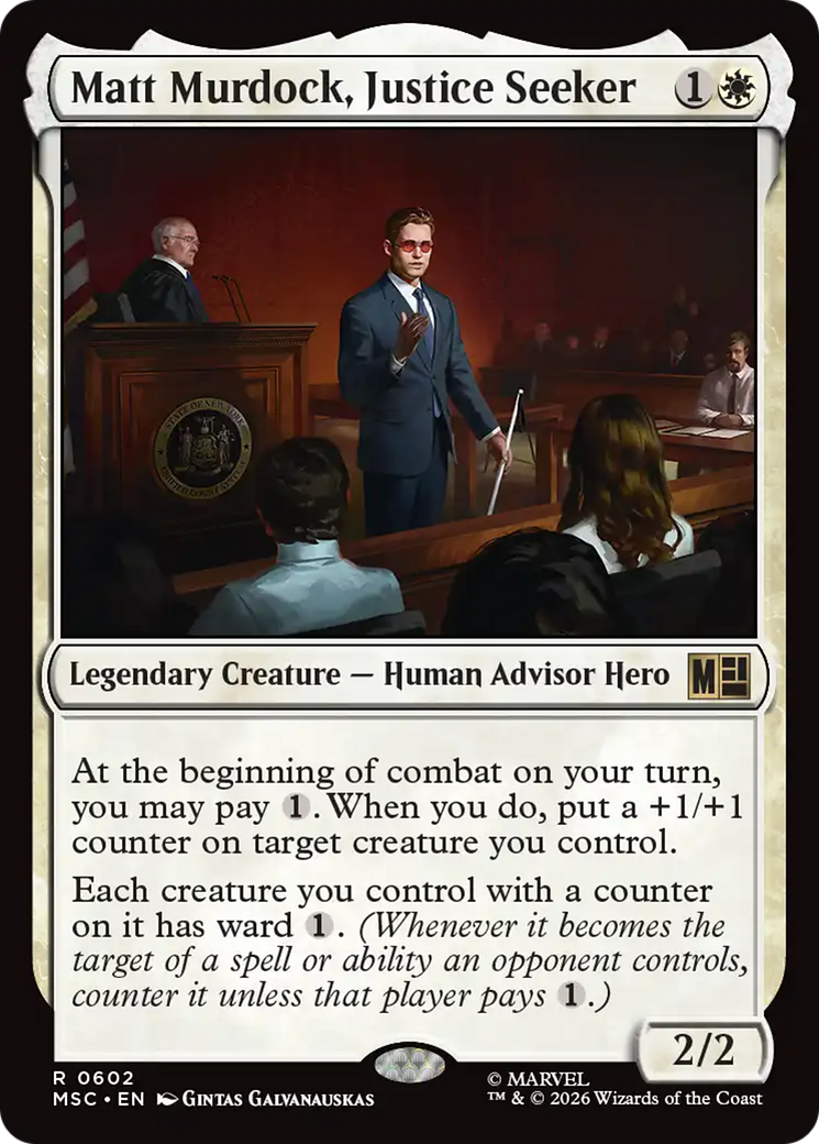 Matt Murdock, Justice Seeker [Marvel Super Heroes Commander] | Gear Gaming Bentonville