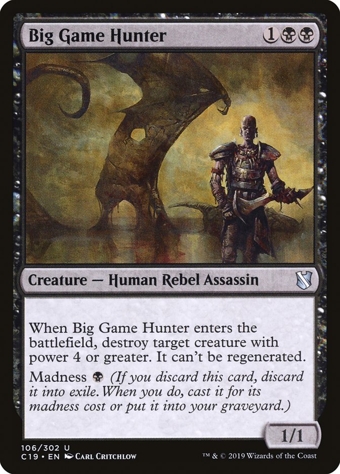 Big Game Hunter [Commander 2019] | Gear Gaming Bentonville